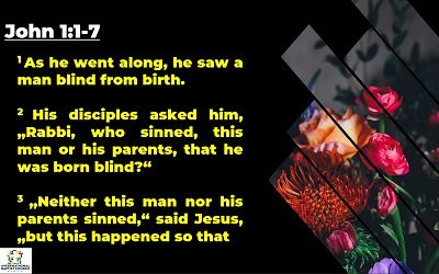 The healing of the man born blind