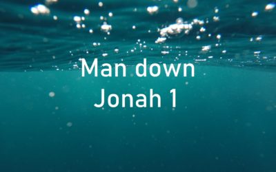 Man down – Jonah 1