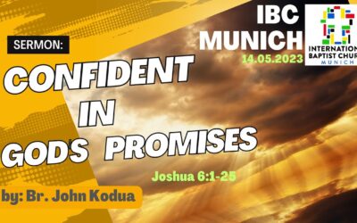 Confident in God’s Promises | Joshua 6:1-25