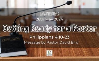 Getting Ready for a Pastor | Philippians 4:10-23