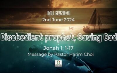 Disobedient prophet, Saving God | Jonah 1:1-17