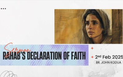 Rahab’s Declaration Of Faith