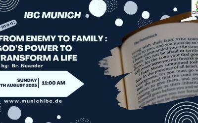 From Enemy To Family: God’s Power To Transform A Life | Brother Neander