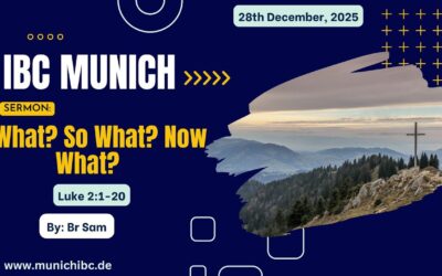 What? So What? Now What? (Luke 2:1-20)