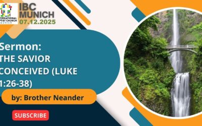 The Savior Conceived (Luke 1:26-38)