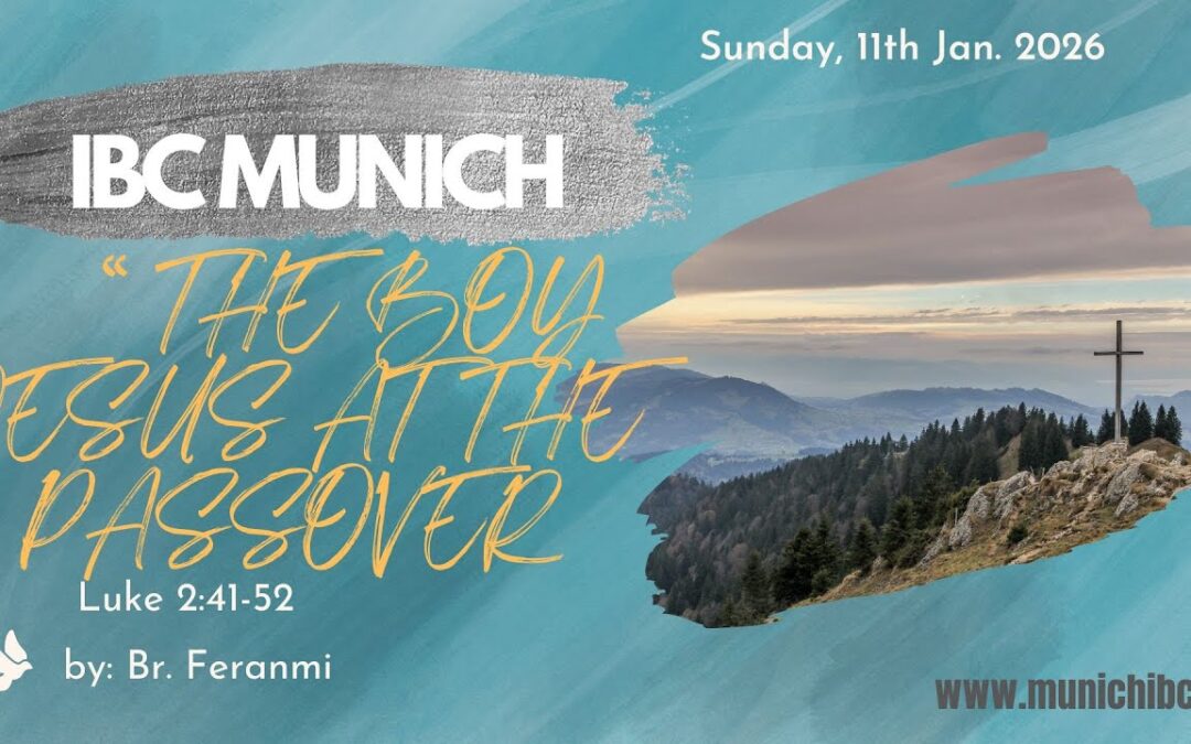 The Boy Jesus At The Passover (Luke 2:41-52)