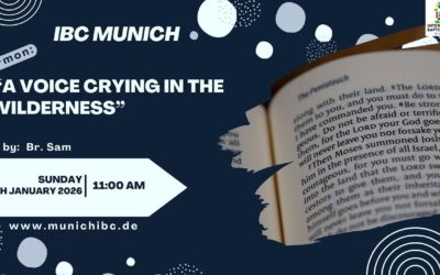 A Voice Crying in the Wilderness (Luke 3:1-22)
