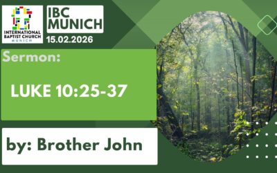 The Spirit Of Love (Luke 10:25-37)