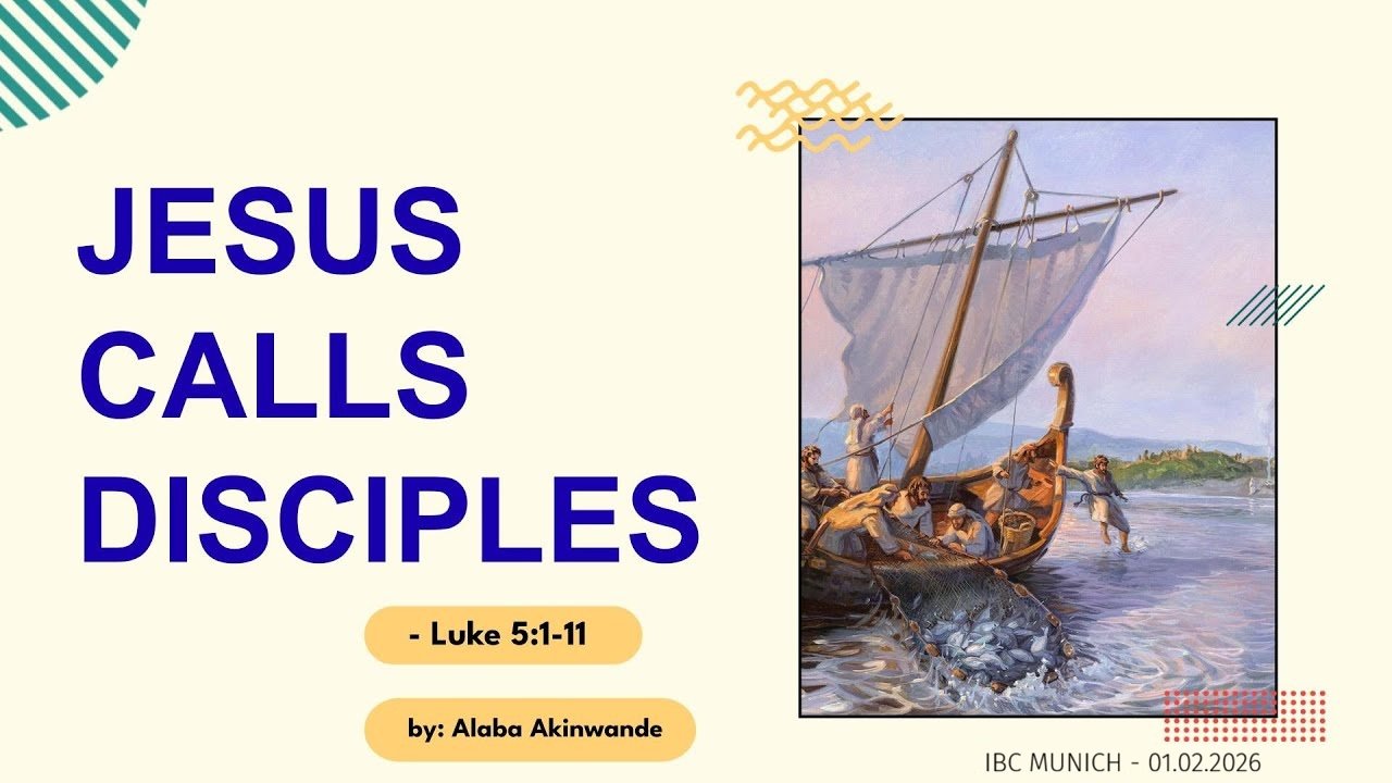Jesus Calls Disciples (Luke 5:1-11)