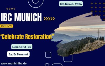 Celebrate Restoration (Luke 15:11-32)