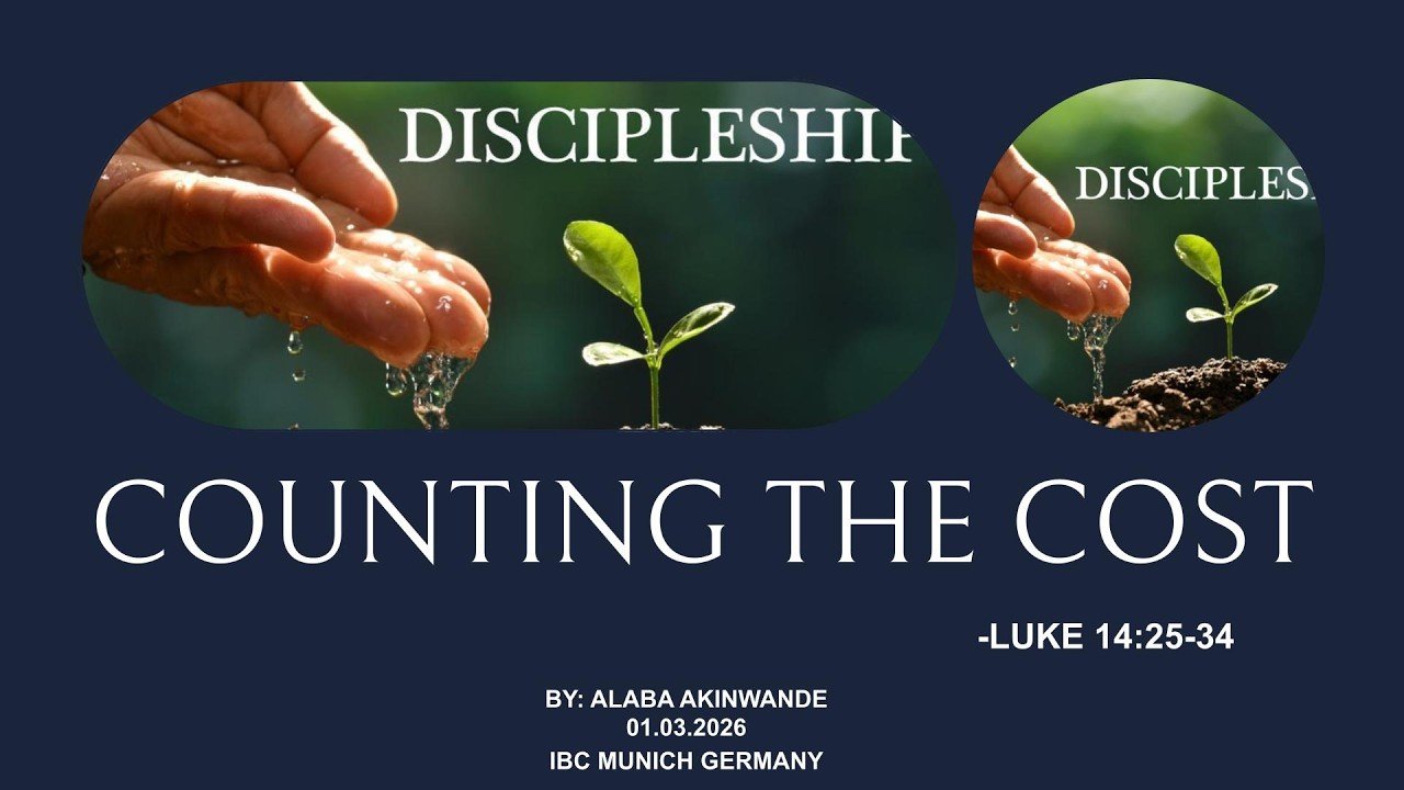 Counting The Cost (Luke 14:25-34)