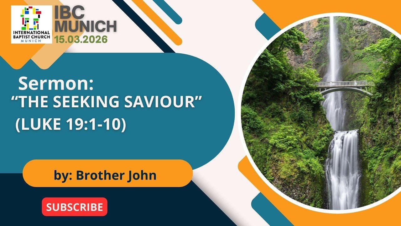 The Seeking Saviour (Luke 19:1-10)