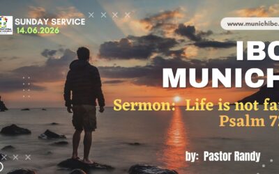 Life is not fair (Psalm 73)