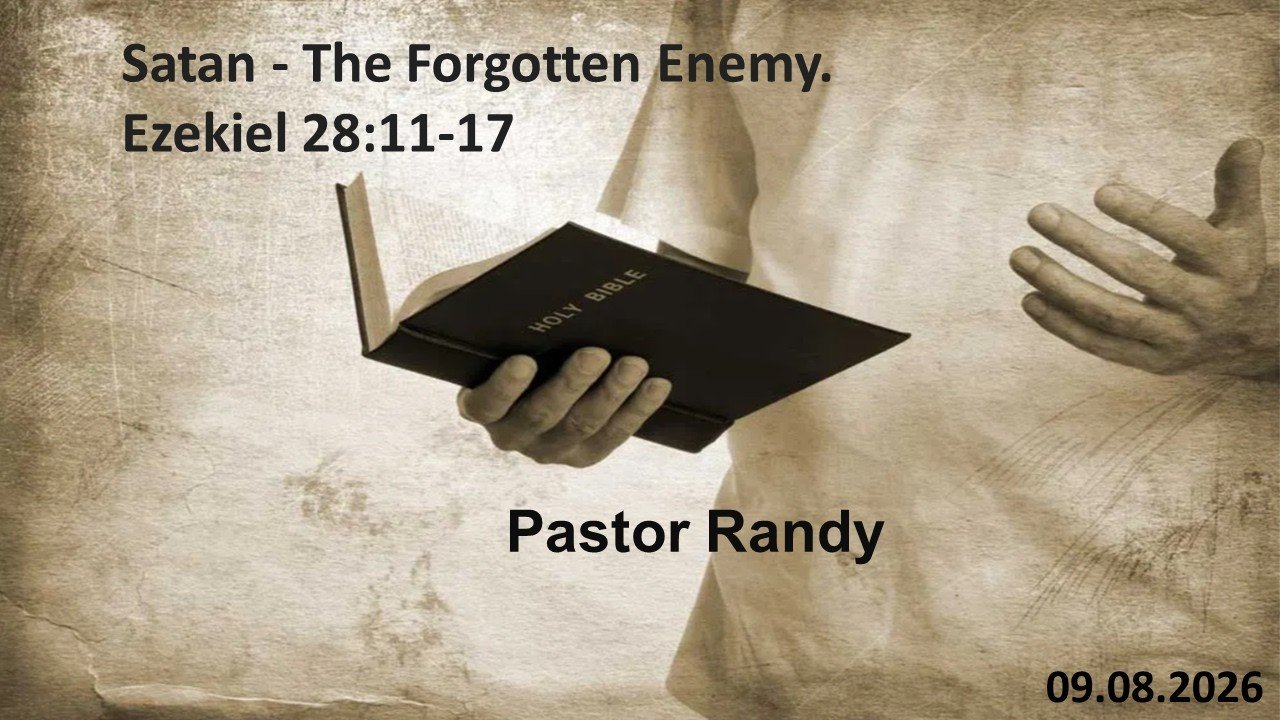 Satan – The Forgotten Enemy (Ezekiel 28:11-17)